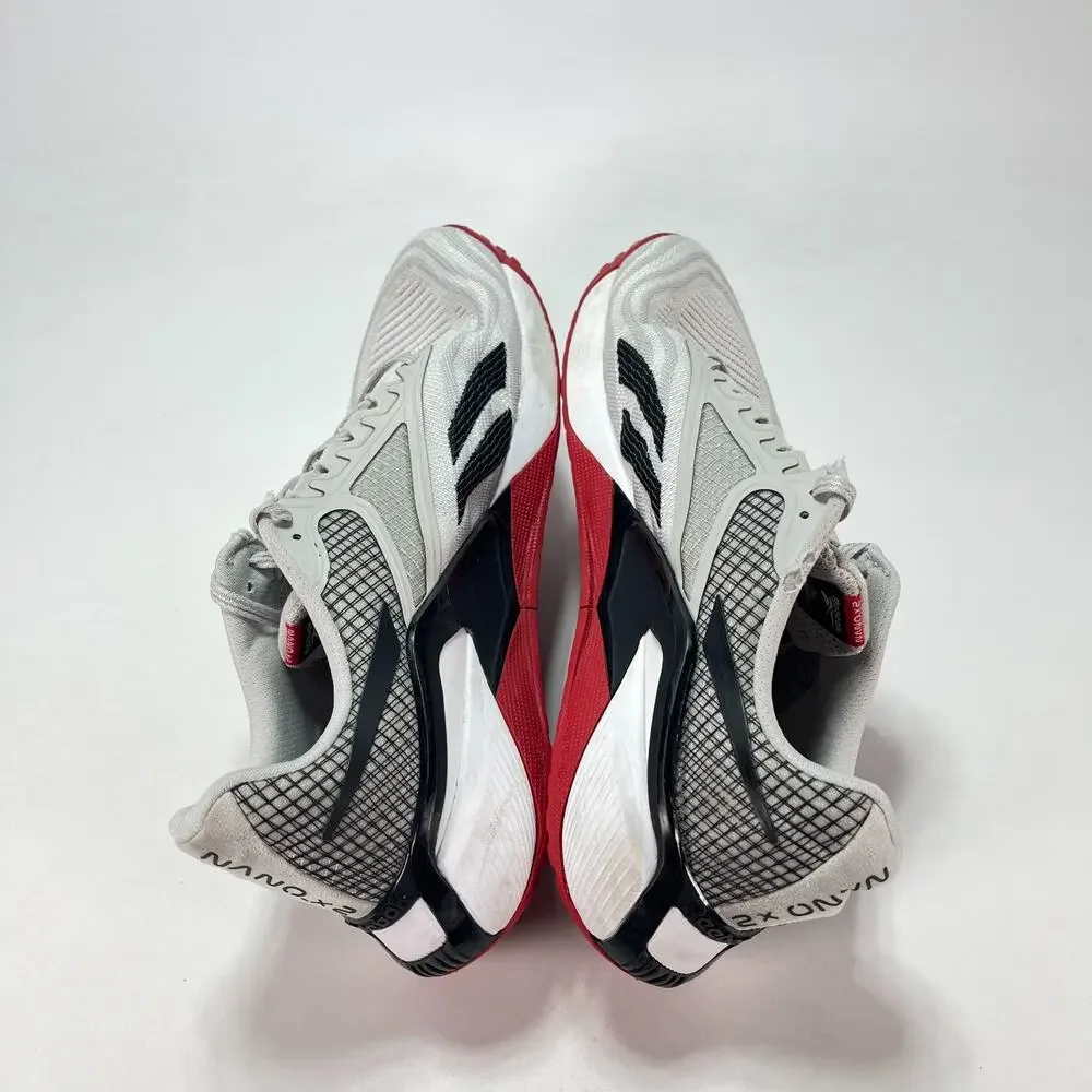 Reebok Nano X2 White Pure Grey Lace Up Cross Training Shoes GX8757 Men's Sz 11.5